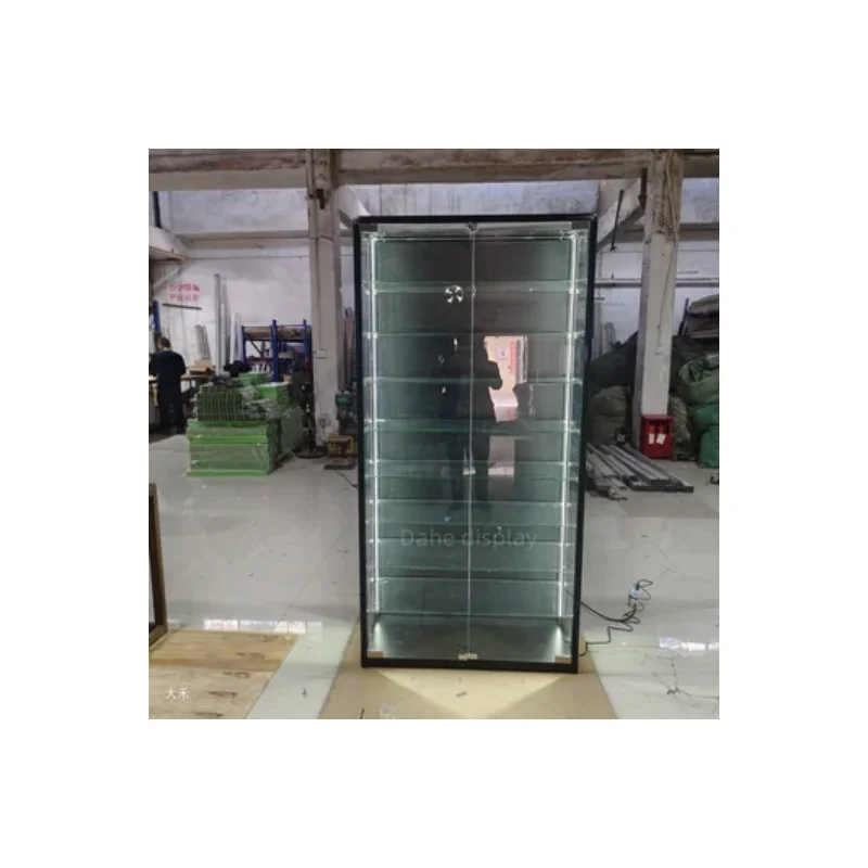 

custom.Multi-layered Factory Direct Low-Priced glass Showcase with Glass Doormobile phone display cabinet showcase for Shop