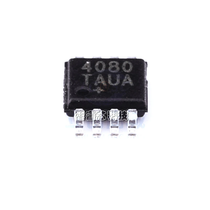 5Pcs/Lot New Original MAX4080TAUA+T  package MSOP-8  Silk Screen:4080TAUA Current detection chip Integrated Circuit