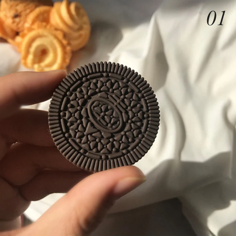 Simulation Cookie Hairpin Creative Funny Silicone Cake Bread Hair Clips for Girls Women Food Hair Pins Jewelry