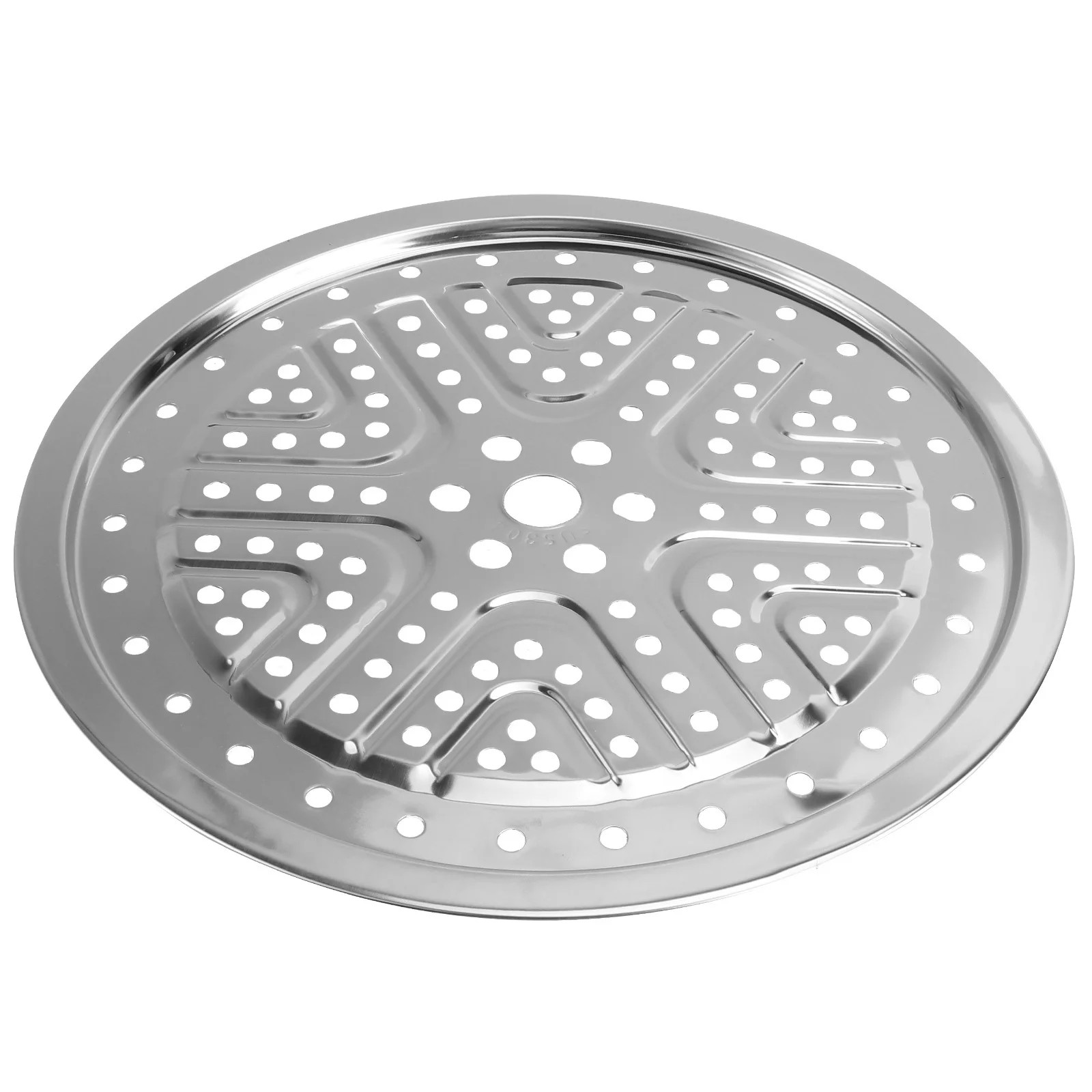 

1Pcs Stainless Steel Steaming Rack Thickened Round Steamer Shelf Kitchen Tool for Fish Buns Vegetables Multi-Function Tray