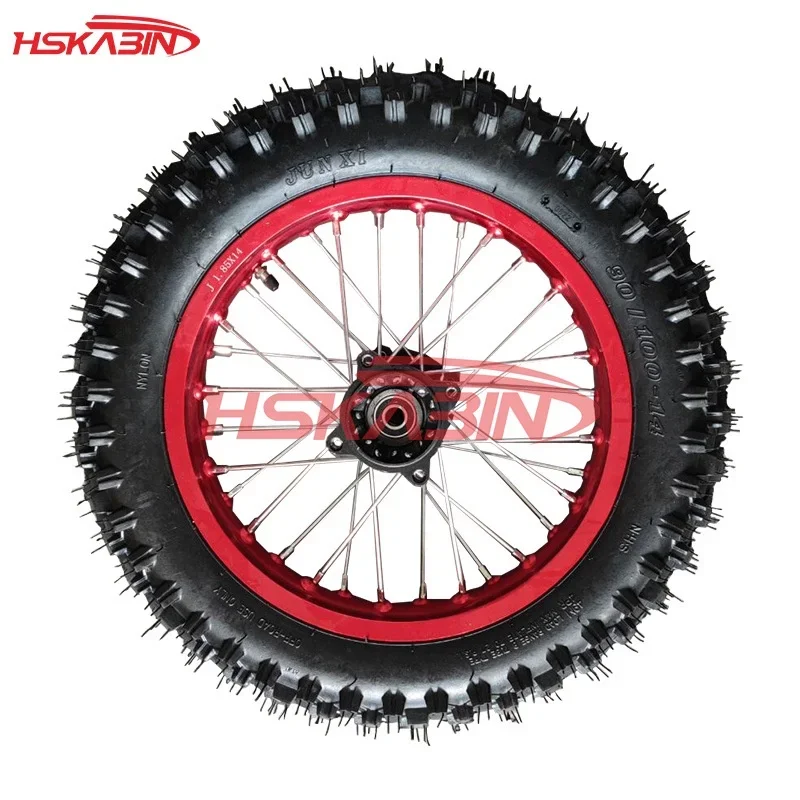 Off-Road Front 70/100-17 Rear 90/100-14 Tire for Dirt Pit Bike 125/140/150/160cc CRF70 90 110 TTR100 110 KLX65