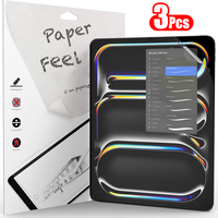 3Pcs Paper Feel Like Screen Protector For ipad Air 11 Pro 13 2024 10th 9th Generation 8 7 6 Air 5 4 Pro 11 12.9 10.5 No Glass