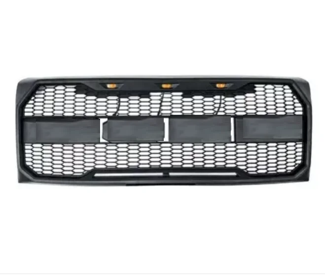 

Intelligent Library High Quality Style Black And Chrome Plastic Grille For 2009-2014 Ford F150 F250