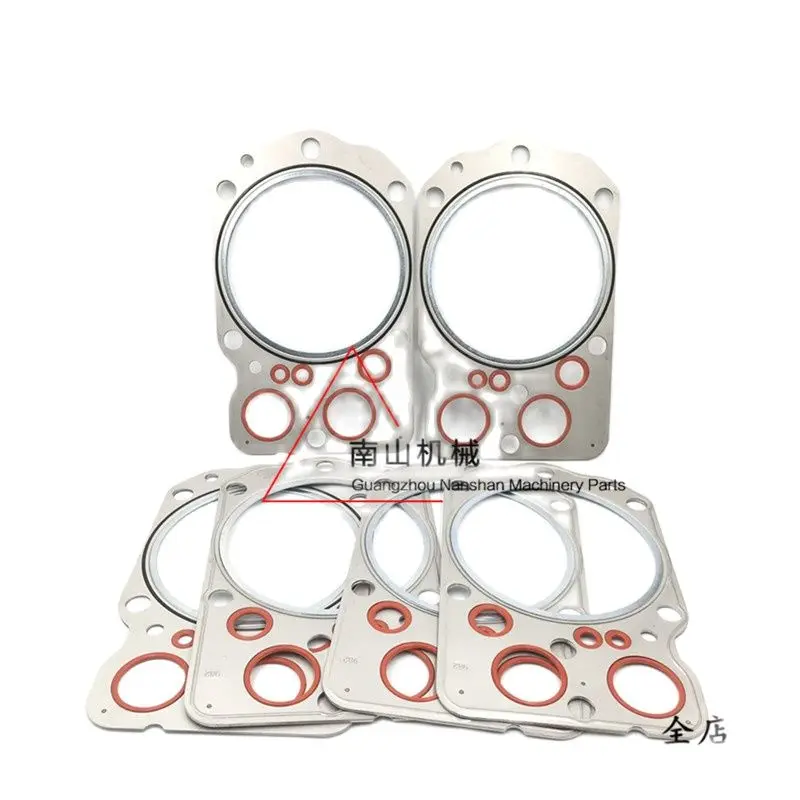 Kato HD880/1023/1250/1430 cylinder gasket 6D22/6D24 engine Excavator Parts