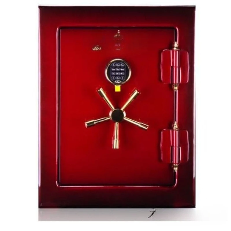 Safe Large Safe Home Electronic Password Watch Shaker White Red