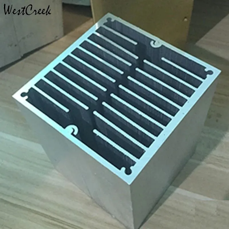 

WESTCREEK 80x80mm square Aluminum round Heat Sink Radiator Heatsink for Cooling, Electronic Cooler, Chipset heat dissipation