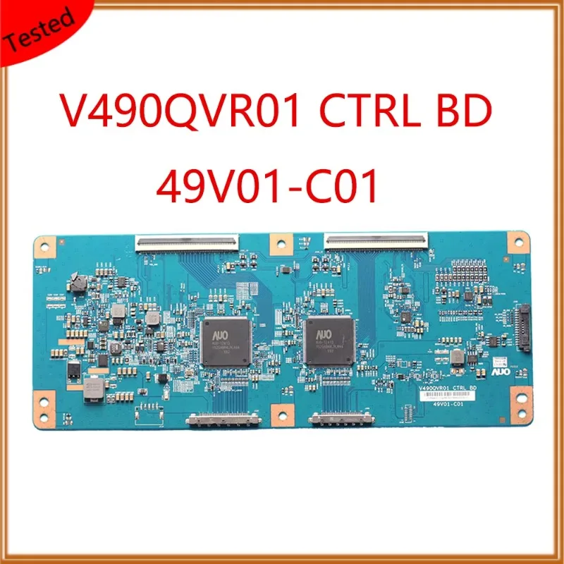 V490QVR01 CTRL BD 49V01-C01 49 pulgadas TV T Con Placa equipo De pantalla Teste De Placa TV Placa De tarjeta lógica Original