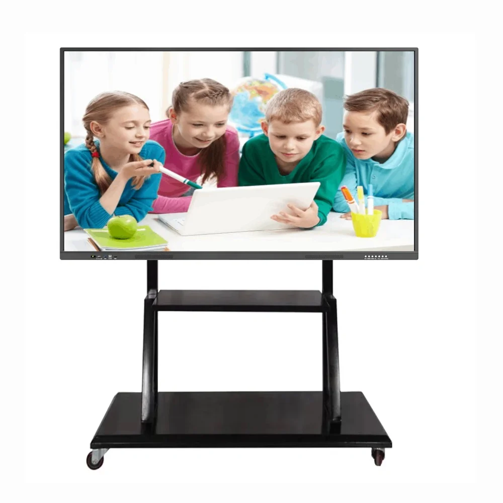 65 Inches 4K UHD Interactive Smart Board Interactive Whiteboard, Factory Price Hot Sale AliExpress, Suitable