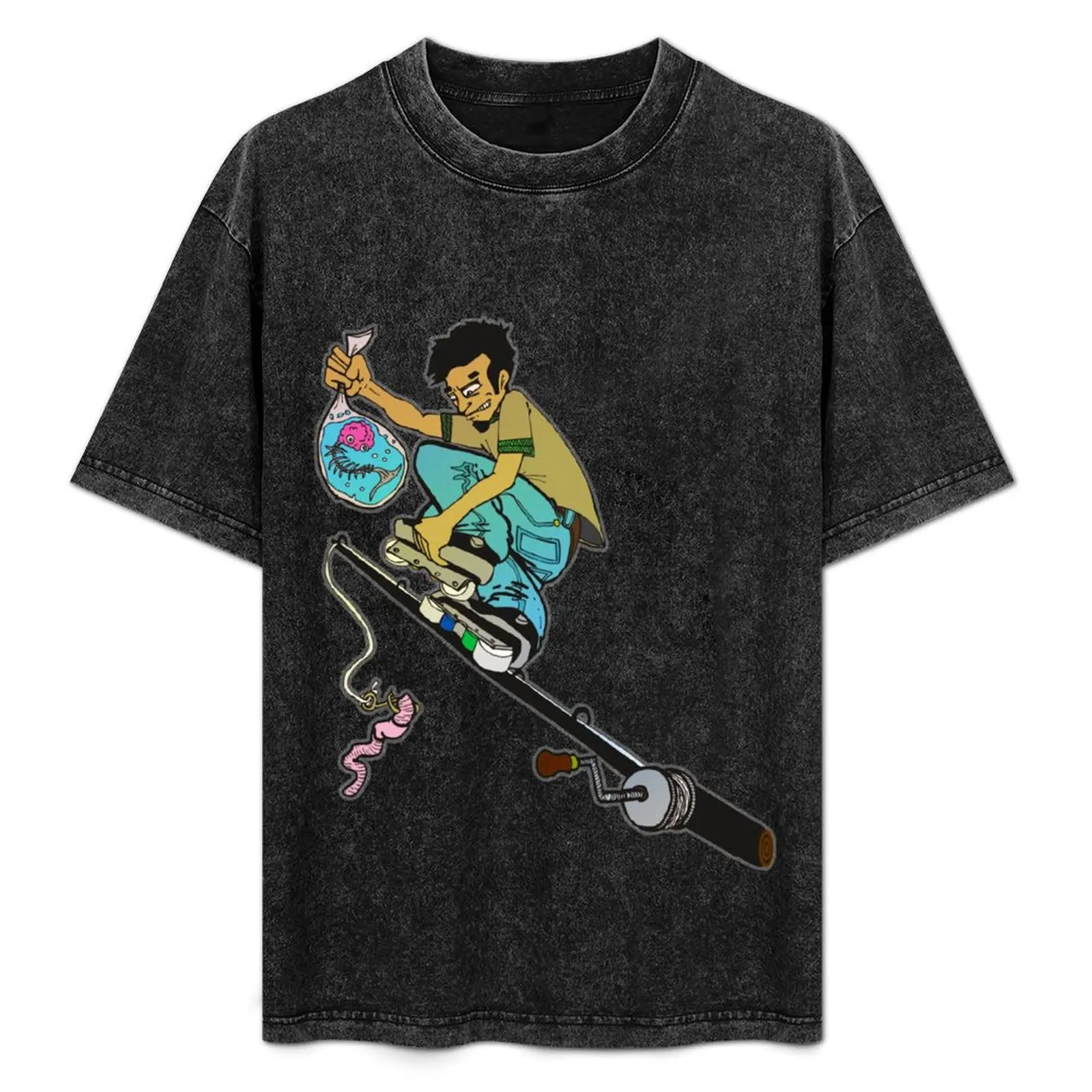 Alleyoop Fishbrain T-Shirt All Weather Casual Short Sleeve