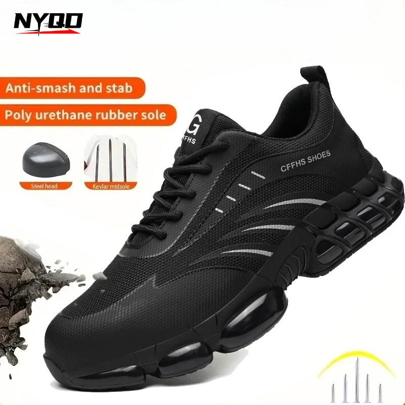 

Motorcycle Riding Boots Breathable Lightweight and Comfortable Anti-smash and Anti-puncture Safety Shoes