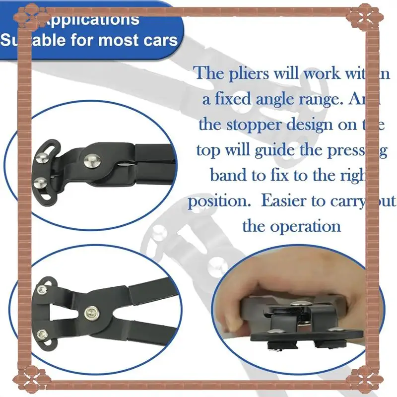 24-Hour Delivery Offset Boot Clamp Plier CV Joint Boot Clamp Pliers Replacement For 30600