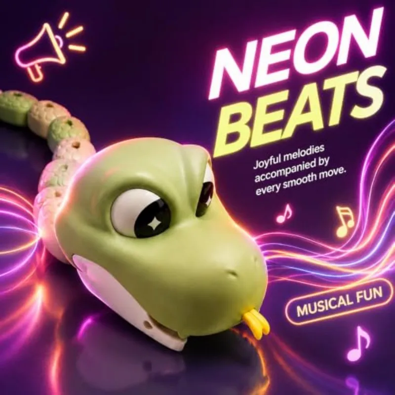 Magnetic Remote Control Snake Toy, Real-life Snake Eating Battle Game, Kids Educational Parent-child Interactive Game Gift