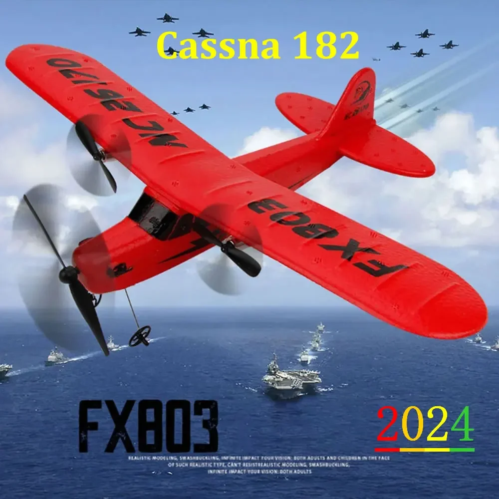 HYRC J3 RC Glider FX803 RTF Airplane Cassna 182 EPP Foam Electric 2.4G Radio Remote Control Plane Kit Aircraft UAV Toy Gifts