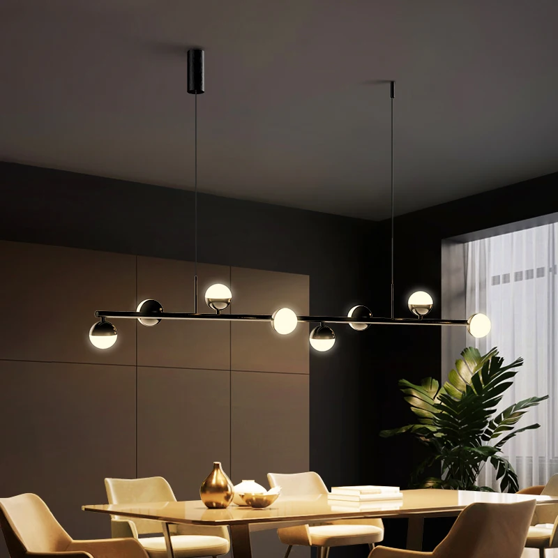 Nordic Pendant Lamp for Home Decor, Luzes da sala de jantar, Iluminação interior, Lâmpada do teto, Luz de suspensão, Lustre, Sala de estar