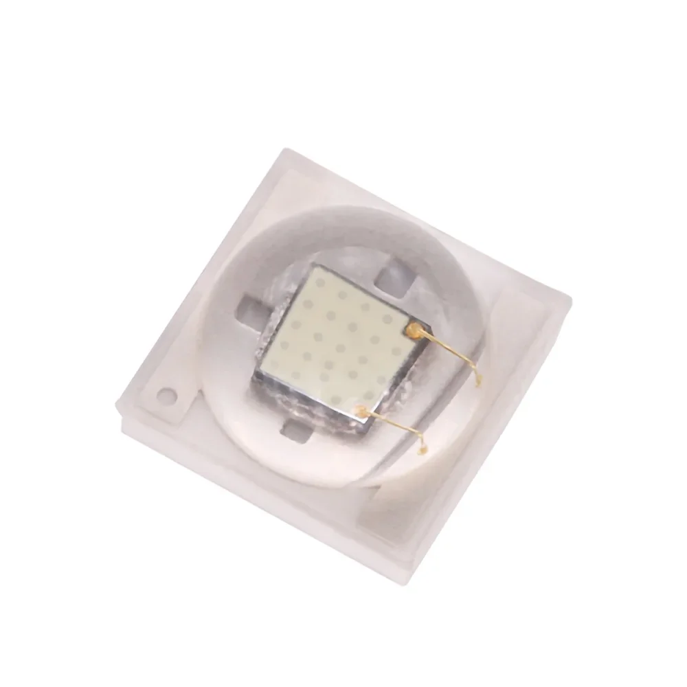 3 واط عالية الطاقة 3535 الأشعة فوق البنفسجية LED رقاقة 36nm إلى 400nm الضوء الأرجواني خرزة مصباح للكشف عن الأوراق النقدية قاعدة السيراميك 395 385 375 نانومتر تنمو