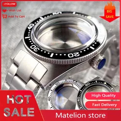 40mm Sapphire Glass Watch Case Fit NH34 NH35 NH36 ETA 2824 300M Water Resistance