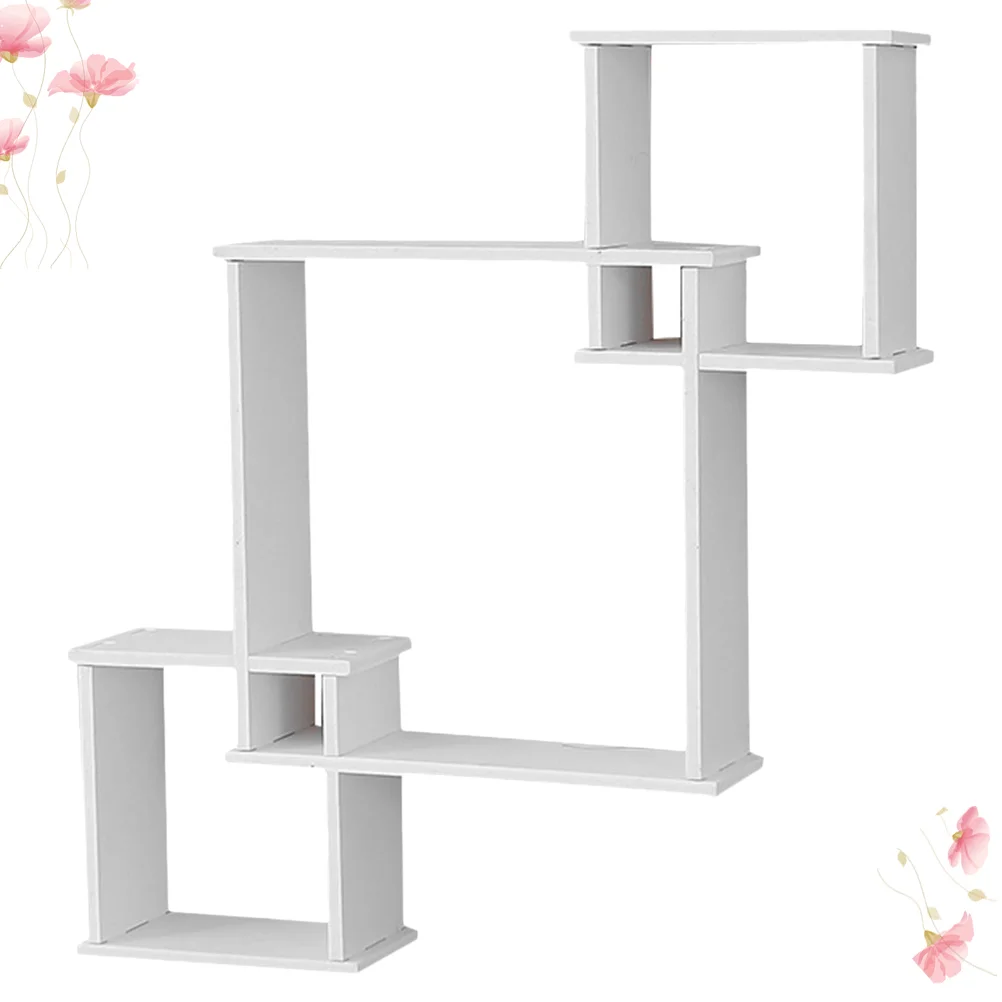 

Simple Living Room Storage Rack Hanging Shelves Wall Storage Holder Fashion Home Rack