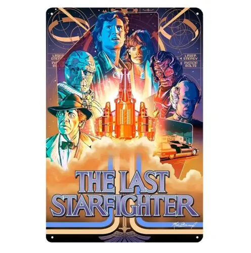 The Last Starfighter Retro Movie Metal Poster Collectable Tin Sign - 20x30cm