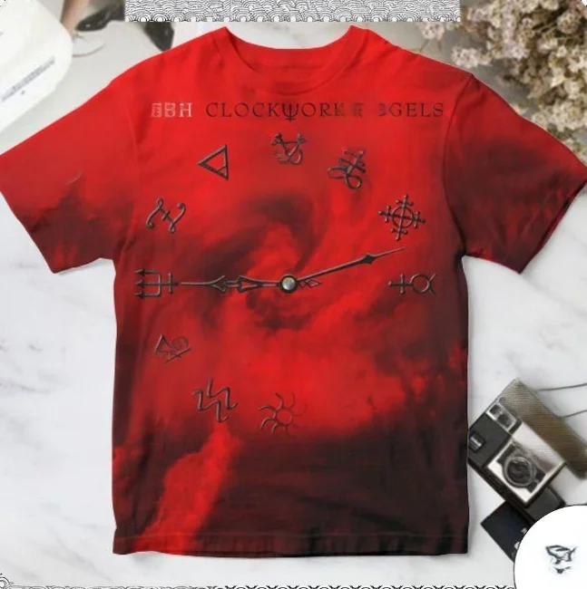 Beliebtes Rock Rush Album 3D-Druck T-Shirts Sommer Neu Herren Damen Hip-Hop Trend Kurzarm T-Shirt Street Casual Oversized Y2k Top – Detail 11