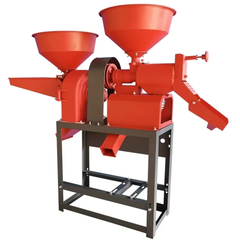 Multifunction Combined Grinder Rice Peeling Millet Huller Paddy Milling Machine for All Grain Processing