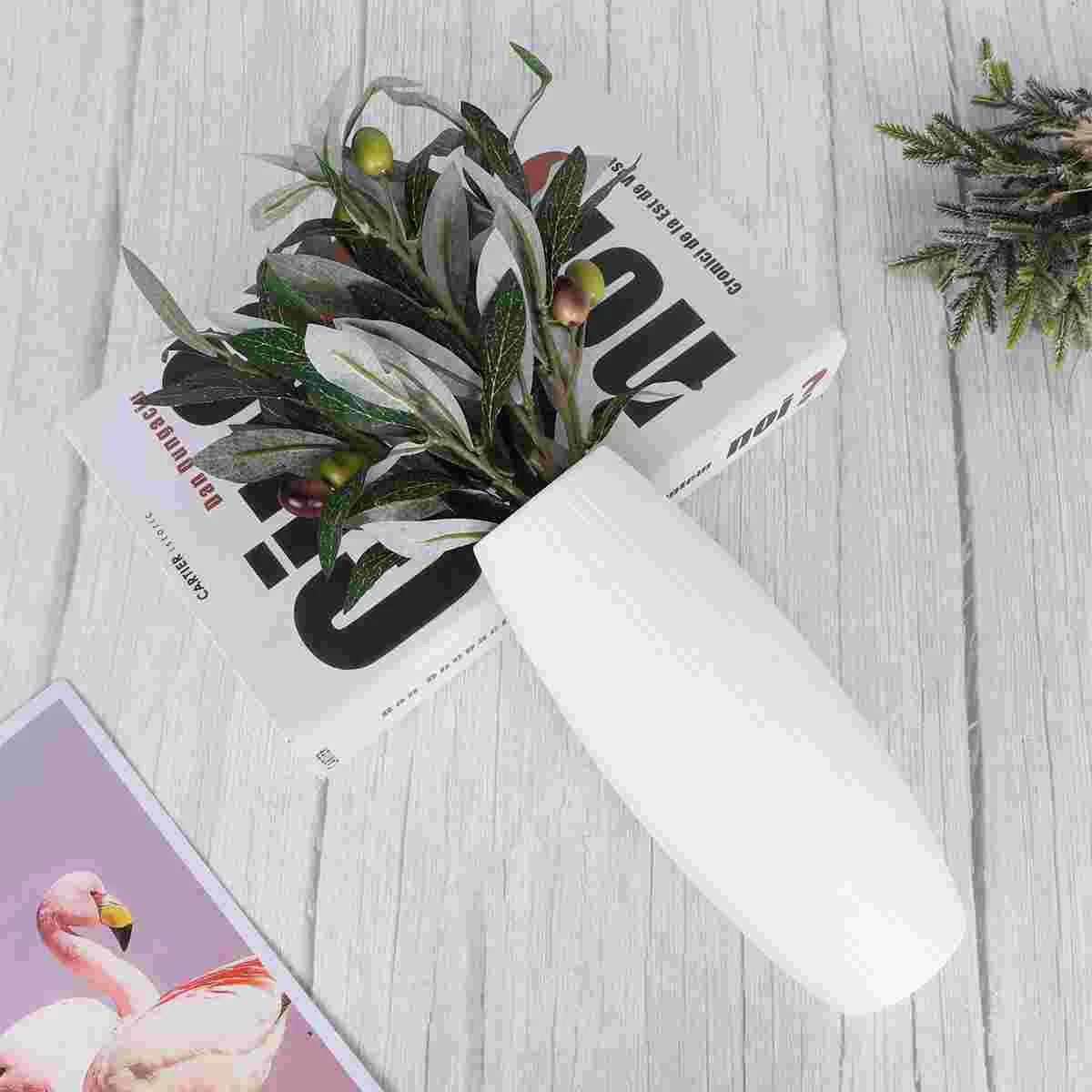 

Faux Greenery Stems Artificial Olive Branch Flower Arrangement Supplies Dining Table Plants