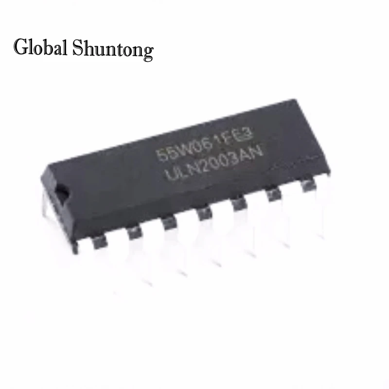 10Pcs/lot  ULN2003APG ULN2003 ULN2003AN Darlington Sink Driver IC DIP-16 electronics kit