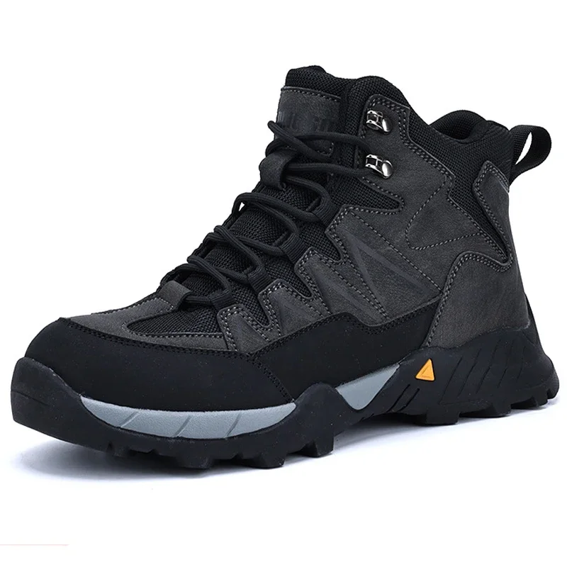 

Мужские рабочие ботинки со стальным носком, устойчивая к проколам защитная обувь, нескользящая рабочая обувь, защитная обувь для промышленного строительства