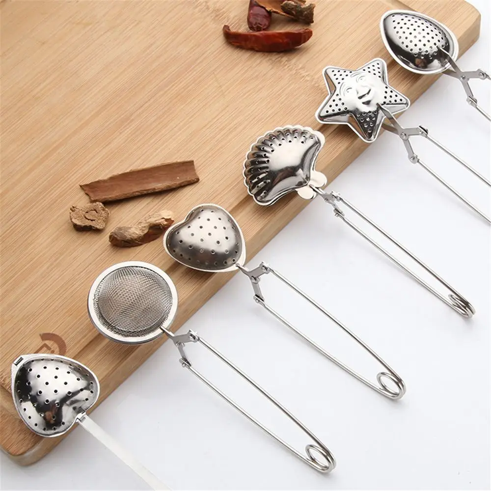 Stainless Steel tea infuser Mesh Reusable Tea Bag Firmly Filter Tea strainer Mug Teapot Gadgets