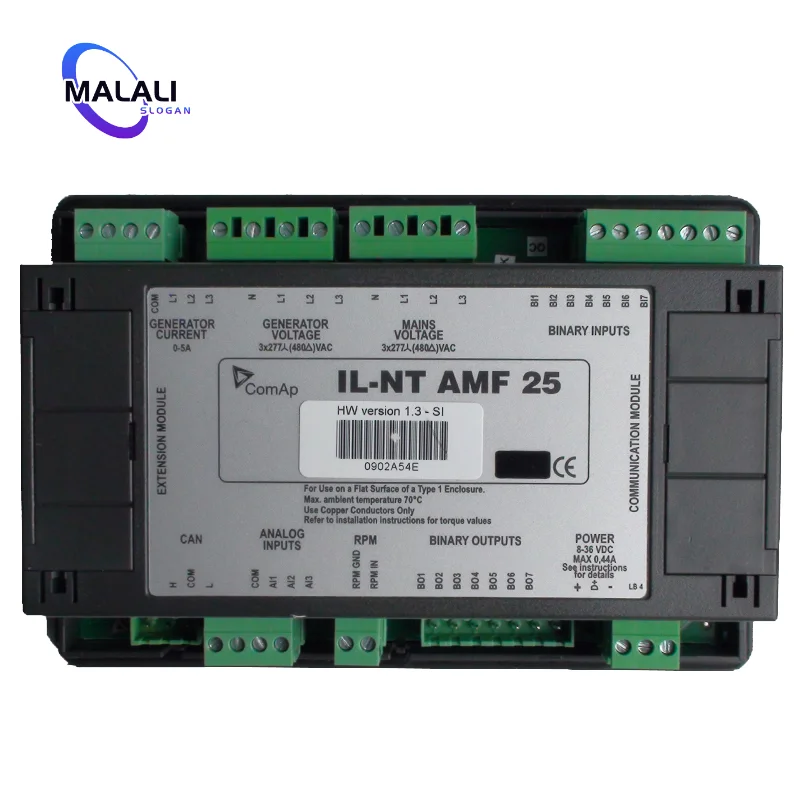 Imagem -05 - Auto Start e Stop Control Module Gerador Diesel Genconjunto Controller Substituir Original Amf25 Amf-20