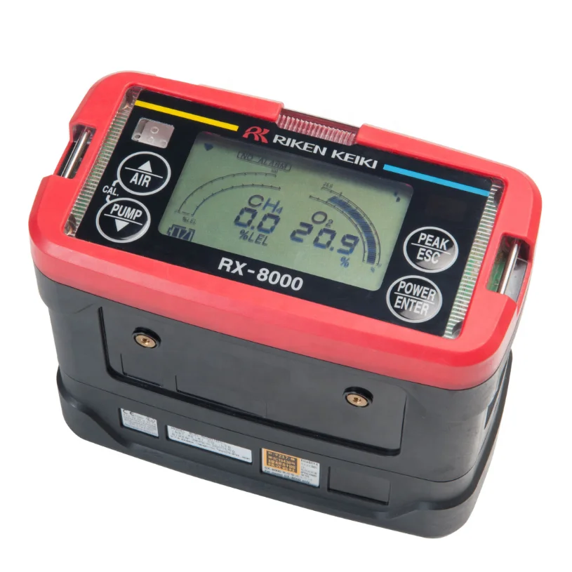 

Riken Keiki SC/RX/GX-8000 RX-8700 Portable Multi Gas Monitor GX-3R Pro Portable Gas Testing Instruments