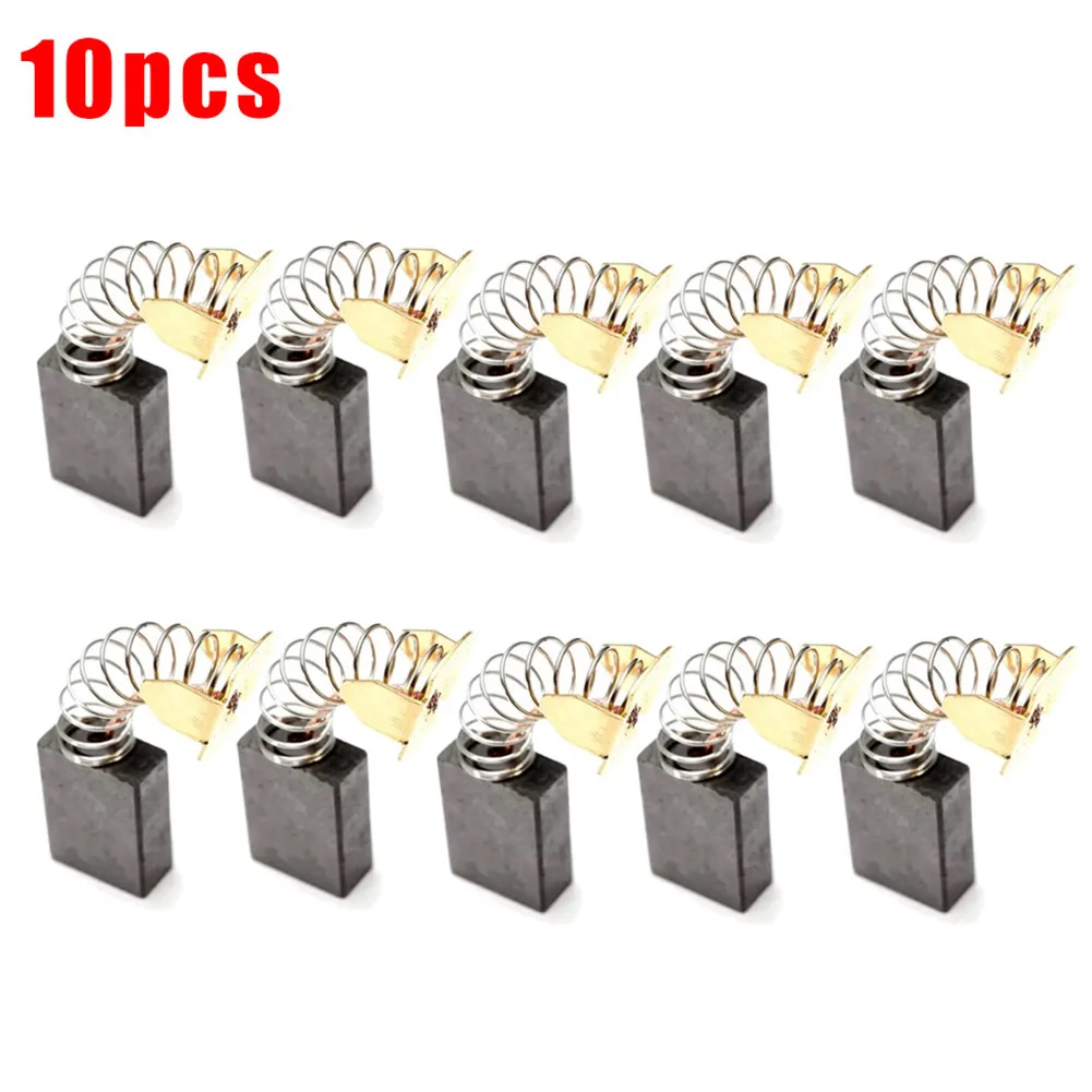 10PCS Carbon Brushes Black Gold Accessories For DW362K Parts Replacement Tool 6.5mmx13.5mmx19.3mm For 2683 Type
