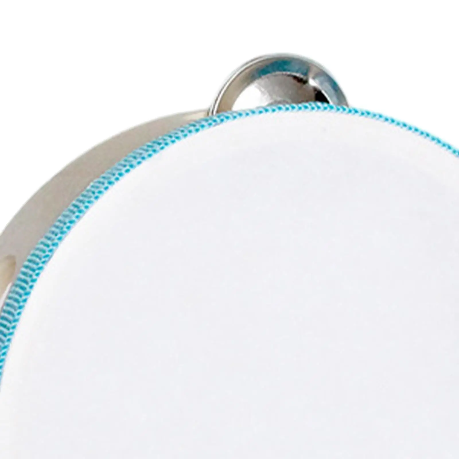 Tambor de pandereta de madera, pandereta de doble fila, tambor de mano, campana de Metal, percusión para niños, niños, KTV, fiesta de adultos