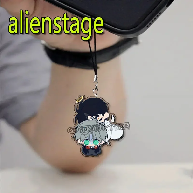 IVAN & TILL ALIEN STAGE for Mobile Phone Strap Anime Cartoon Lanyard for IPhone Fashion Creative Mobile Phone Straps Hang Rope