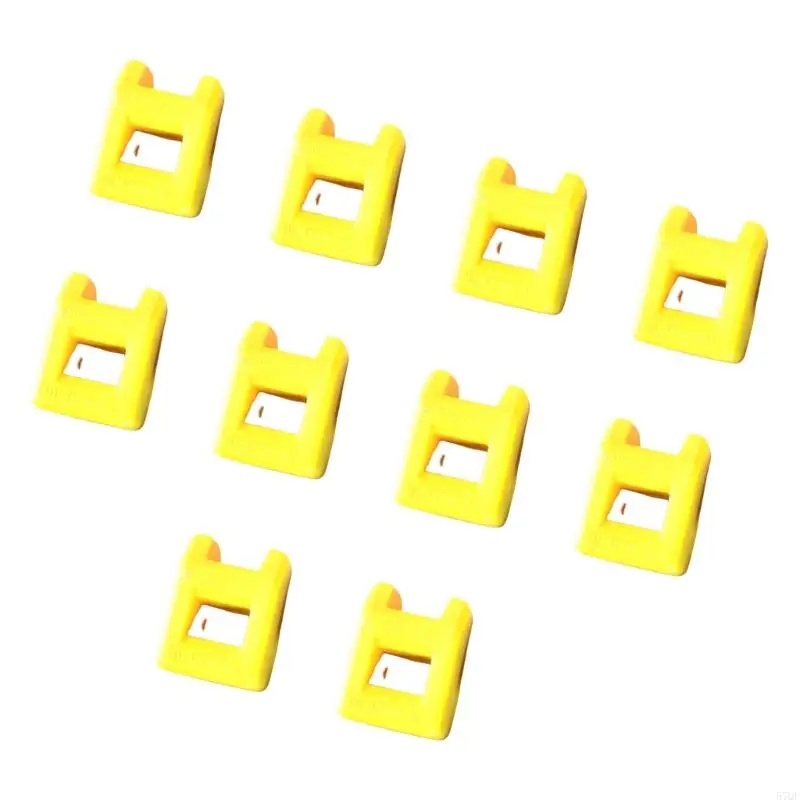 57QF 10Pieces 소형 드라이버 마그네이저 및 가구 어셈블리를위한 Demagnetizer