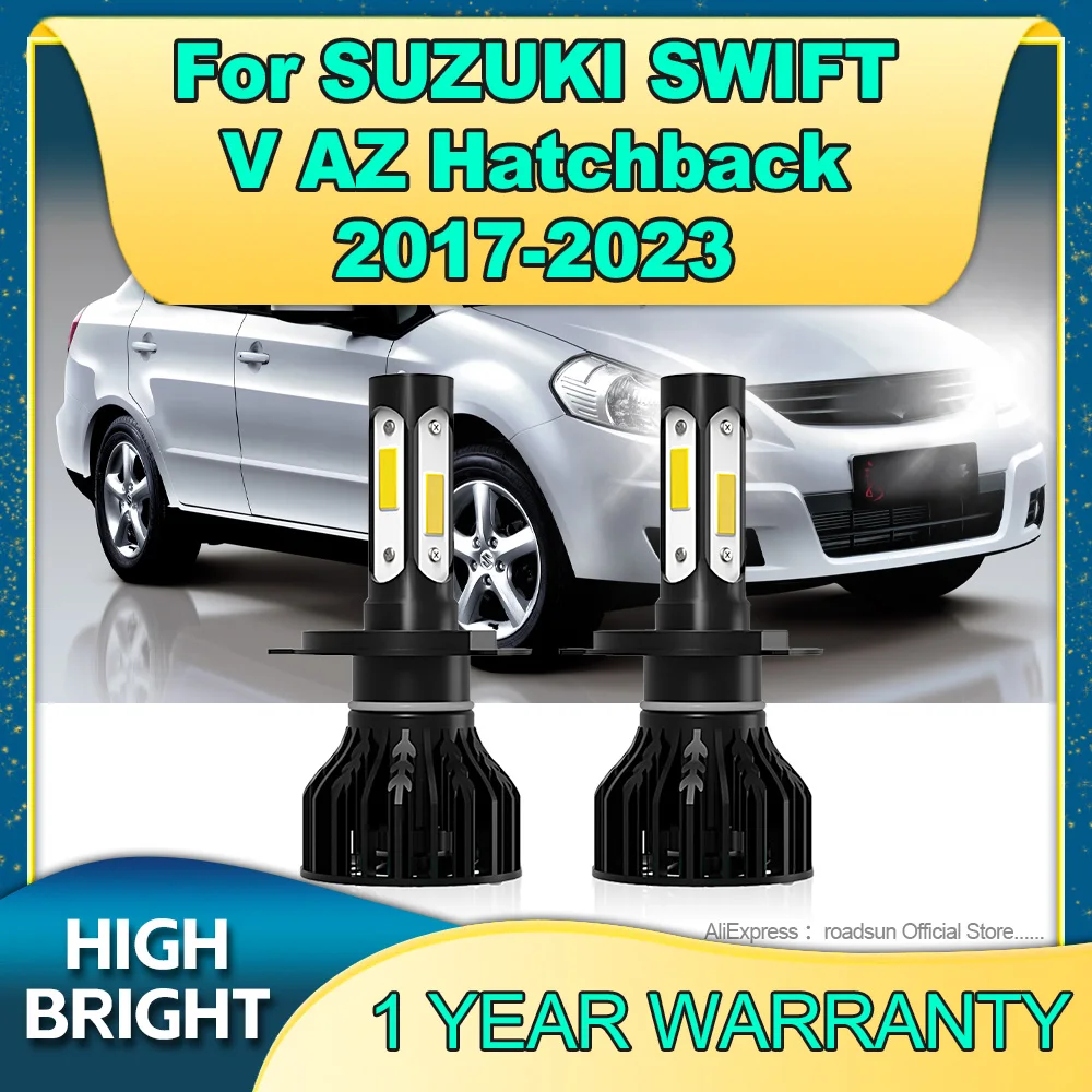 

LED Headlight 25000LM 4Side Chip H4 6000K Car Lights For SUZUKI SWIFT V AZ Hatchback 2017 2018 2019 2020 2021 2022 2023