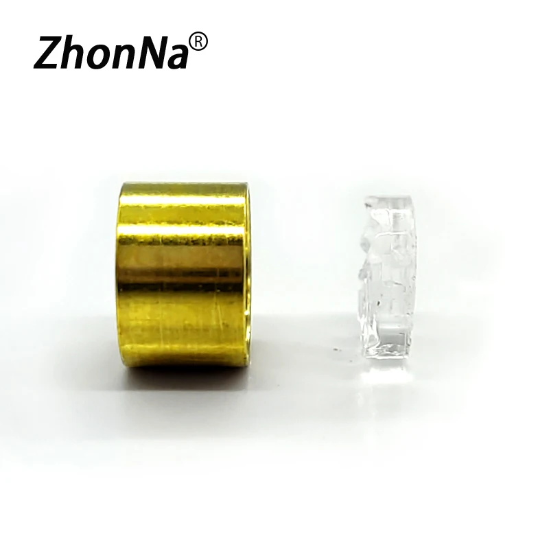 9mm Optical Focusing Lens Holder Copper Shell Professional Diode Focus Laser Head Accessories For 8mm Cross/One Word Line Lens