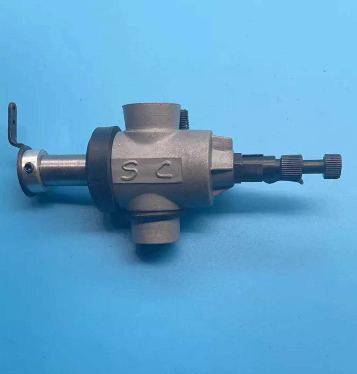 ASP Carburetor SC Helicopter Methanol Carburetor for 91HR Nitro Engine Motor model OS YS SAITO Installation diameter:15mm/11mm