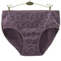 Cotton Underwear Women Panties Plus Size Briefs High Waist Knickers Female Underpants Woman Intimate 2XL 3XL 4XL 3 Pieces/Lot 4