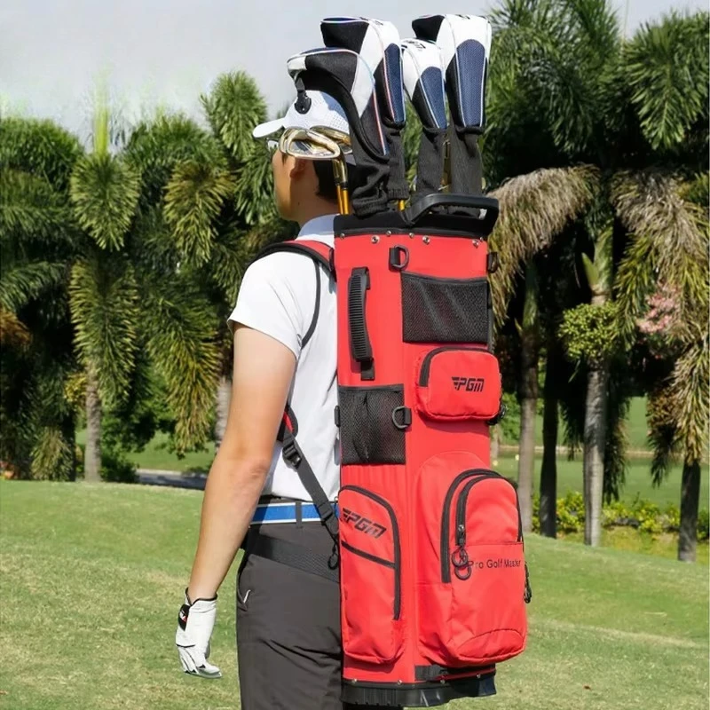 

Изготовленная на заказ водонепроницаемая сумка для гольф-кара, легкий рюкзак с ремнем, сумка для гольфа