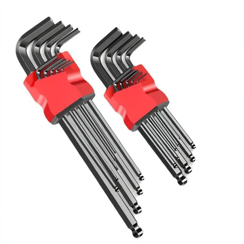 Heavy Duty Hex Key Set Alloy Allen Wrench Tool Kit Furniture Assembly Repair Hand Hardware Essential Maintenance Accessory