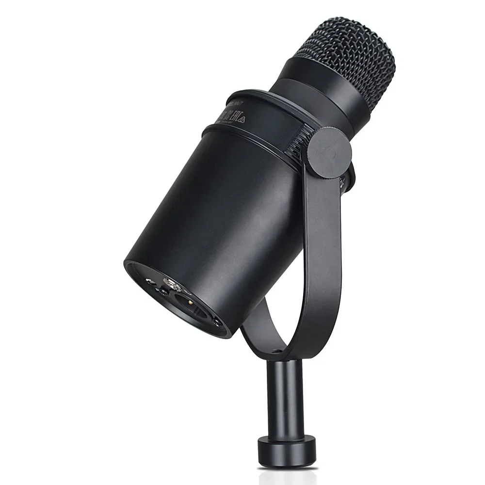 2026 Pro Live Stage Recording Podcasting Cardioid Studio Microphone SM 7B MV7 Dynamic Mic Selectable Frequency Noise Cancelling