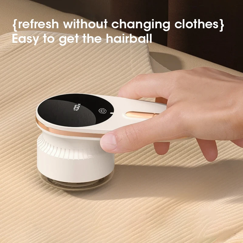 

Портативная бритва для удаления ворса, тканевая бритва для одежды, перезаряжаемая от USB батарея 180 минут, 6 лезвий, сильное всасывание, средство для удаления пуха и таблеток