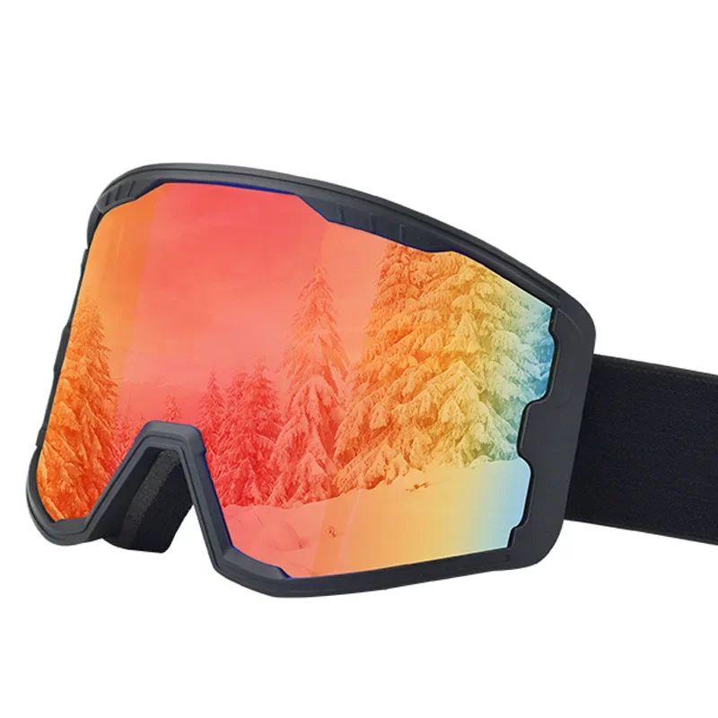 Gafas magnéticas de Motocross para hombre y mujer, lentes de esquí antiniebla para deportes de montaña y nieve, máscaras para Moto al aire libre, novedad de 2025