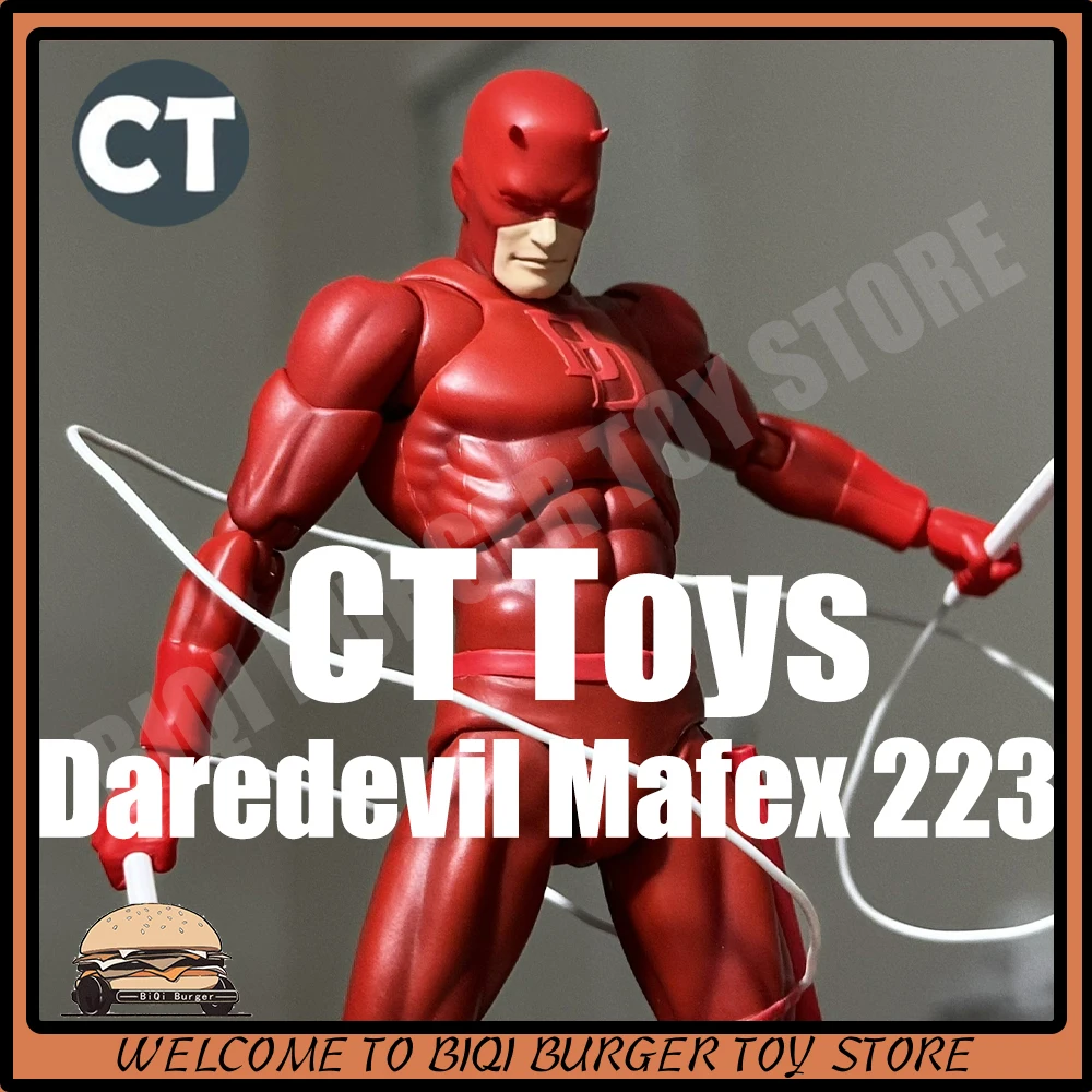 

NEW CT Toys Daredevil Action Figure Mafex 223 SHF Daredevil Comic Figure Born Again PVC Figurine Statue Model Colletion Gift