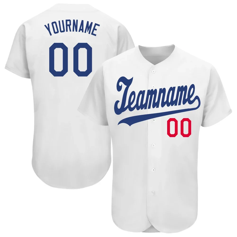 Wholesale Custom Baseball Jersey Men's Baseball Shirt Sublimation Printed Name/Number Quick-Drying Softball Sportswear for Youth