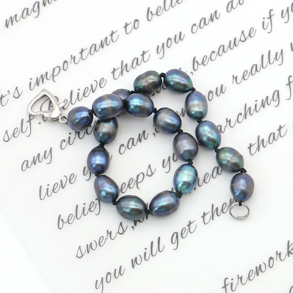 

Радужный браслет из барочного жемчуга неправильной формы с эффектом северного сияния, с медной застежкой в форме сердца, праздничный подарок, ювелирное украшение