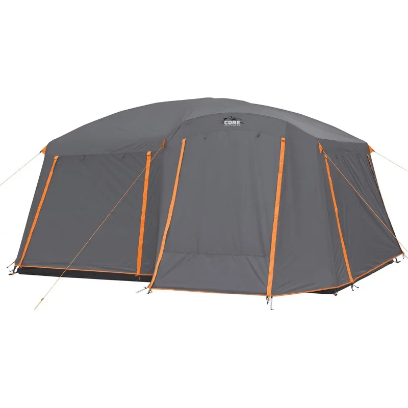 Large Multi Room Tent for Family with Full Rainfly for Weather and Storage for Camping Accessories | Portable Huge Tent