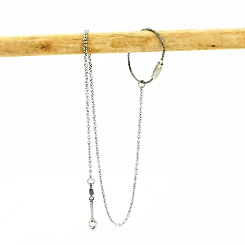 

Silver 1Pcs Pigeon Starling with Swivel Buckle Cockatiel Bird Accessories Bird Stand Ankle Parrot Foot Ring Parakeet Foot Chain