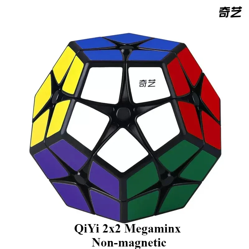 QiYi-Cube Magique de Vitesse sans Autocollant, Jouets Professionnels, Megaminx, Qiyi, M, 3x3, 2x2, 3x3