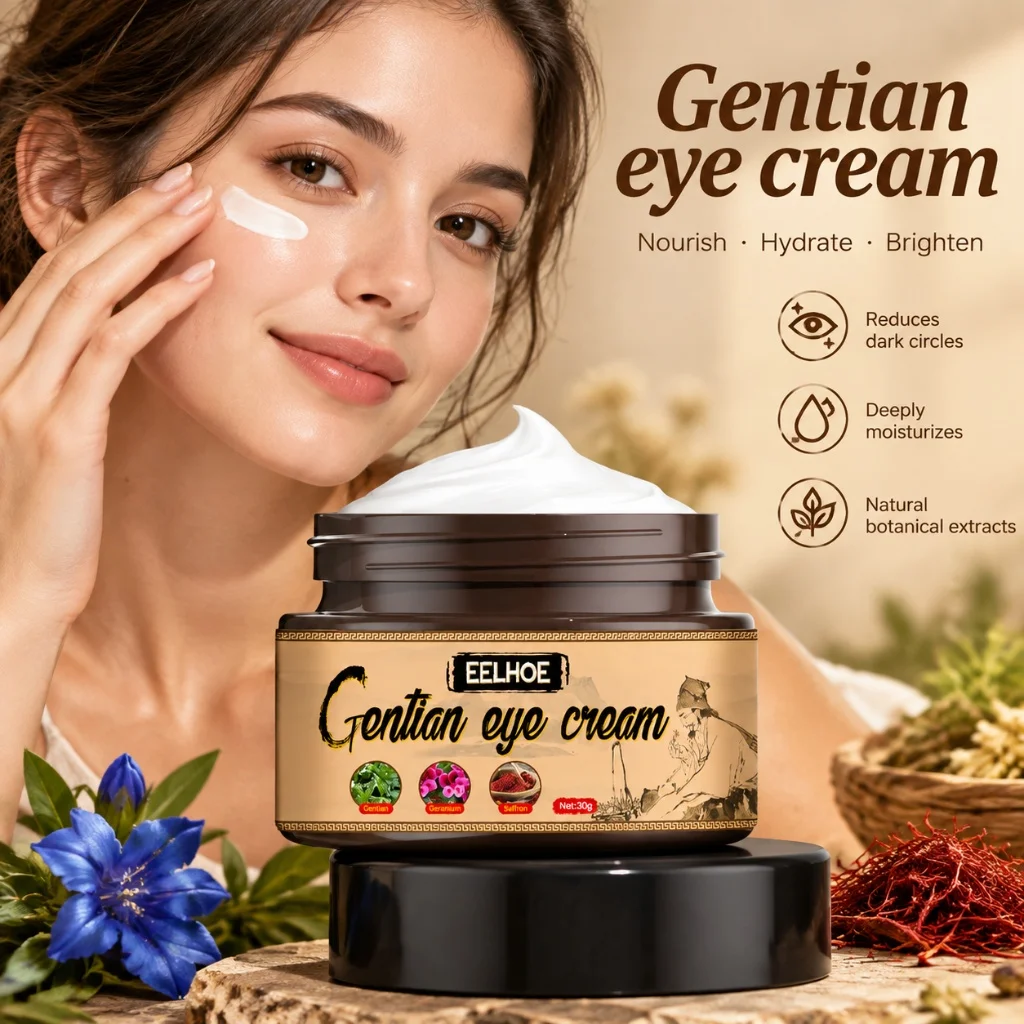 Eye Serum Fade Fat Granules Reduce Eye Bags Smooth Fine Lines Lifting Tighten Skin Hydrating Anti-Puffiness Under Eye Care